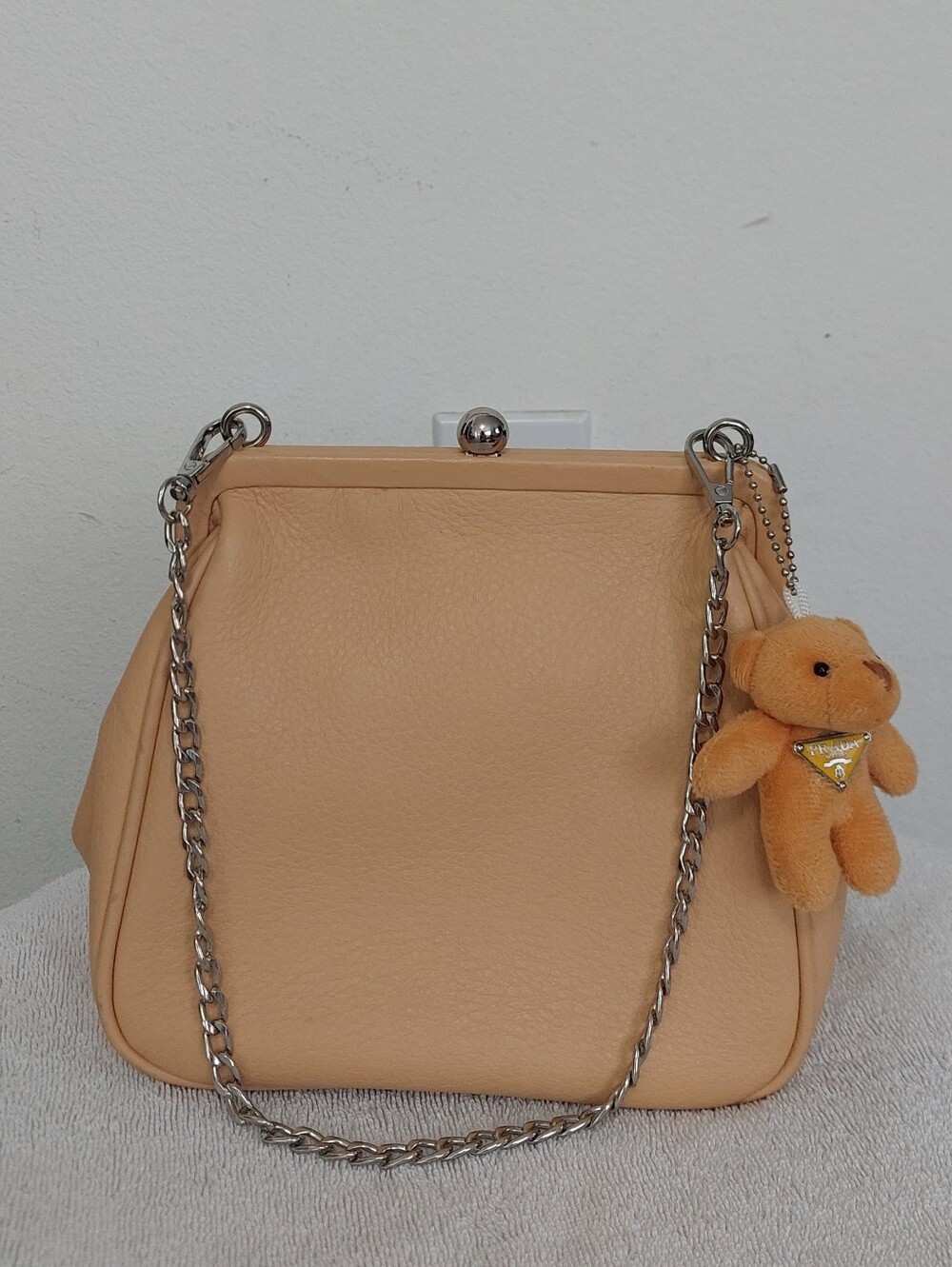 Y2k Leather Clutch Bag